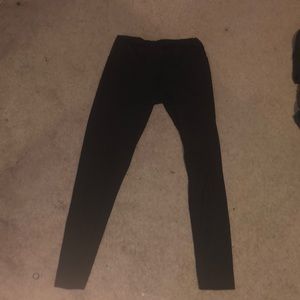black leggings